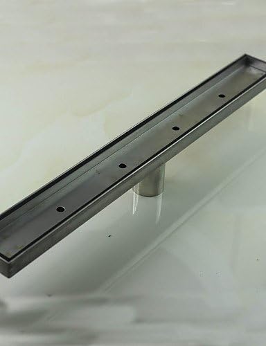 *-* 600mm Stainless Steel Long Shower Floor Drain Tile Insert Drain Channel