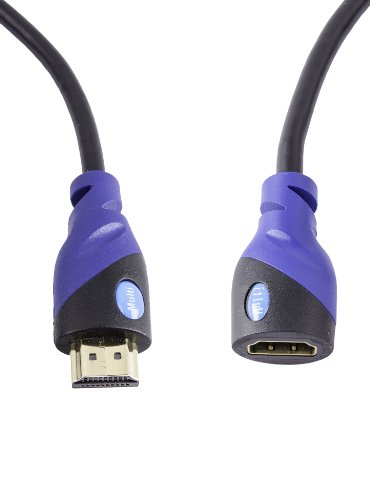 Multi-Kabel HDMI High Speed Verlängerungskabel, Männlich zu Weiblich [10M] 1.4a- unterstützt Full HD 3D & Audio Return Channel „10 Meter“ - 3