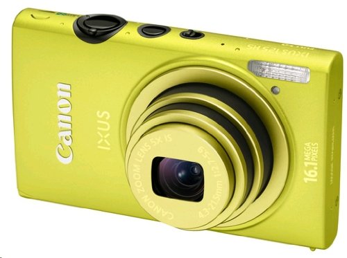 Canon IXUS 125 HS Digitalkamera (16 Megapixel, 5-fach opt. Zoom, 7,5 cm (3 Zoll) Display, Full HD, bildstabilisiert) grün Canon IXUS 125 HS Digitalkamera (16 Megapixel, 5-fach opt. Zoom, 7,5 cm (3 Zoll) Display, Full HD, bildstabilisiert) grün