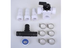 ELECSA GMBH Pool Solarheizung Bypass Ventil Kit Solar Heizung Kollektor SET Modell ELECSA 9462