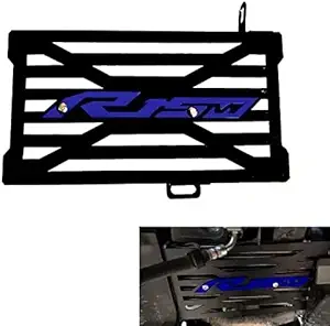 VKTC Yamaha R15M Radiotor Grill Guard (Black & Blue).BS6