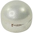 GoldGiftIdeas Pure Silver Small Sindoor Dabbi for Gift, Silver Sopari Dabbi for Pooja, Pure Silver Dabbi for Home Temple with Potli Bag