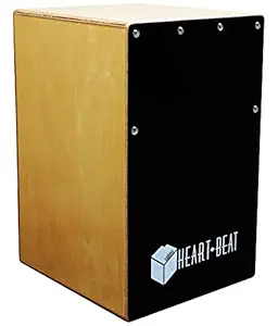 Kadence Heartbeat Cajon Black (H:37cm B:24cm L:24cm)