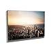 Produktbild Nerdinger Chicago Skyline - Kunstdruck auf Leinwand (30x20 cm) zum Verschönern Ihrer Wohnung. Verschiedene Formate auf Echtholzrahmen. Höchste Qualität.