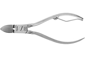 ‎NIPPES SOLINGEN nippes Solingen Nagelzange für starke Finger- und Fußnägel, 13 cm, Vernickelter Stahl, Profi Nagelzange, Erleichtert das Kürzen von festen Nägeln, Made in Germany