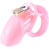 Boyutu Ayarlanabilir Penis Kilidi BDSM Penis Esaret Kafesi PEMBE Gizli Paket