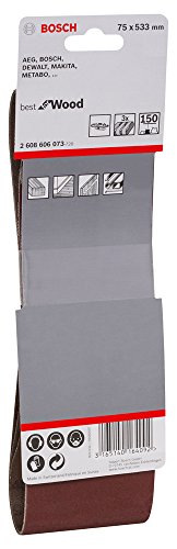 Bosch Schleifband X440 Best for Wood+Paint 75x533mm Korn 150, 3 Stk. - 3