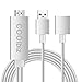 Produktbild SO-buts 8-Pin-Lightning-Kabel-Adapter, Display-Adapter 128 MB + AM8252 Display-Adapter 1080P HD für iPhone/iPad/Samsung (Silber)