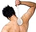 Bath Shower Soft Bristles Brush Long Handle Beauty Body Back Skin Scrubber Massager Cleaning Brush (Transparent)