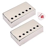 Material: Kupfer MagiDeal 2pcs 50mm Humbucker Pickup Cover für Lp Sg Eiphone E-Gitarre