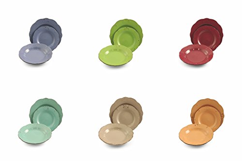 SATUR Vajilla 18 Piezas Duchessa Multicolor