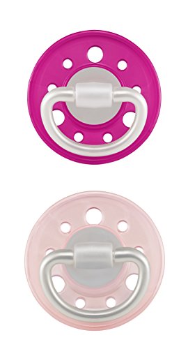 Nip Kirschform Schnuller "Cherry" LATEX, Größe 1, 0-6 Monate