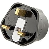 Brennenstuhl 1508533010 Tipo G (RU) Negro adaptador de enchufe eléctrico - Adaptador para enchufe