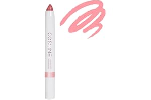 ‎COSLINE COSLINE Lipstick Almond Blossom 405, Pink, Shiny Mother of Pearl Tone, Vegan Lipstick, Long-Lasting, Soft and Creamy