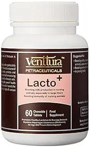 Venttura Lacto Plus Supplement Milk Booster Chewable Tablet for Nursing Animals 60Tab (PC - 66047)