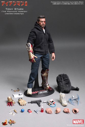 Hot Toys 1:6 Scale The Mechanic Iron Man 3 Tony Stark