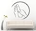 Produktbild Spa Massage Zeichen Aufkleber Vinyl Aufkleber für Salon Relax Pamper Beauty Rest adesivo de parede Moderne Raumdekoration Aufkleber 57x56 cm