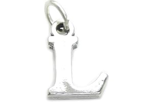 MALDON JEWELLERY Letter L Initial sterling silver charm .925 x 1 Letters charms pendant