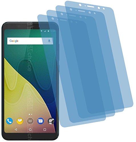 4x ANTIREFLEX matt Schutzfolie fÃ¼r Wiko View XL Displayschutzfolie Bildschirmschutzfolie SchutzhÃ¼lle Displayschutz Displayfolie Folie