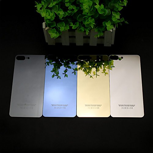 Vorne & hinten Spiegel Effekt ausgeglichenes Glas Screen Protector für iPhone 7/7 Plus - 2