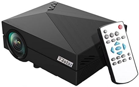 WiFi Wireless Projector , SSstar LED Video Projector Home Projector 130 Inch Screen 800x480 1000 Lumen Enjoy Video Movie Game Support 1080P