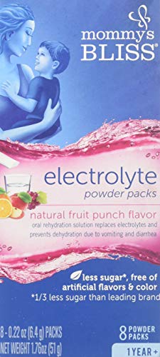 Mommy's Bliss - Confezione di polvere elettrolitica Sapore di frutta naturale - 8 Pack (s)