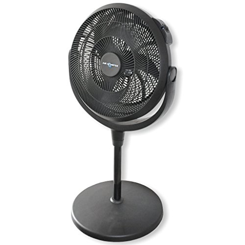 Air Monster Boden/Standventilator – Ø 40cm – 3 Geschwindigkeitsstufen – 55W – Höhe verstellbar - 5