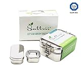 ecobox andino AMIGABLE CON EL MEDIO AMBIENTE - A diferencia de las cajas de plástico baratas, nuestra lonchera es respetuosa con el medio ambiente, ya que todavía se puede utilizar en pocos años. En lugar de comprar una lonchera nueva de plástico cada pocos meses, por favor compre la lonchera de acero inoxidable, que puede almacenar en la misma calidad durante varios años.