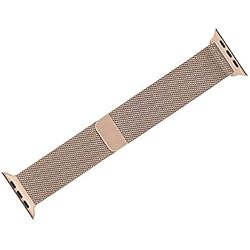 Tervoka Compatible para Correa Apple Watch 40mm 38mm, Milanese Loop Correa de Acero Inoxidable Reemplazo de Banda de la Muñeca para iWatch Series 4/3/2/1, Oro