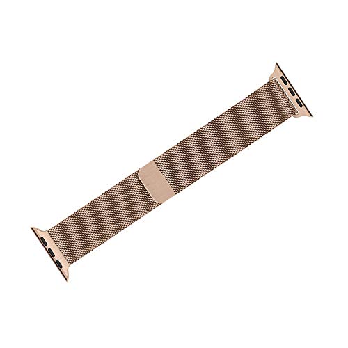 Tervoka Compatible para Correa Apple Watch 40mm 38mm, Milanese Loop Correa de Acero Inoxidable Reemplazo de Banda de la Muñeca para iWatch Series 4/3/2/1, Oro