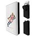 Produktbild 003072 - Basketball player vector geometric alcatel A3 u5 fierce4,idol 4 4S 4pro,pixi4 5",ASUS zenfonE 4 selfie 3 laser 3S max Hülle Tasche Etui Pouch Cover- Mit Rausziehlasche