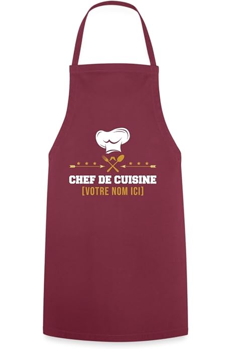 Tablier De Chef Pour Homme Et Femme - Motif Chouette Et