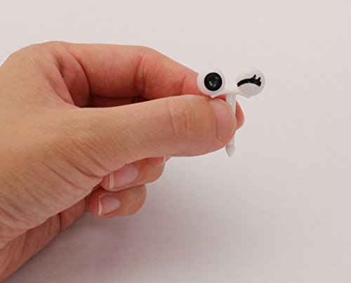 CutezCute Bento Eyes Design Food Pick (Set of 10), Black/White by CuteZCute - 4
