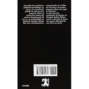 Meditaciones del Quijote. Letras hispanicas, numero 206