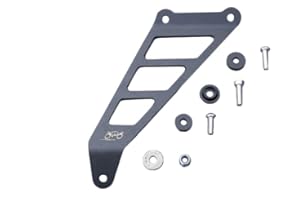avdb-moto Tirante Soporte/Fijación de Escape compatible con SUZUKI GSR 750 GSR750 GSR-750 WVC5 2011-2016, GSX-S 750 GSXS WC50 2017-2021 (ACERO)