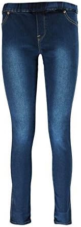 Girls Stylish Light & Dark WASH Stretched Skinny Jeggings 5-13 Years