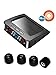Produktbild Ourlife Reifendruckkontrollsystem,Sonnenenergie Digital Wireless LCD Display,TPMS mit 4 externen Sensoren (TPMS-2)
