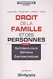 Droit de la famille et des personnes