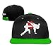 Produktbild HOP caps Women and Men Snapback Hiphop Baseball Cap Hats Kellygreen
