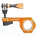 Price comparison product image iSHOXS BullBar 3D 34, CNC-milled GoPro Mount; body and 3D ball system made of high-strength 6061 aluminum, clamping range 30-34 mm, super-strong grip due to 2-component inlay - orange