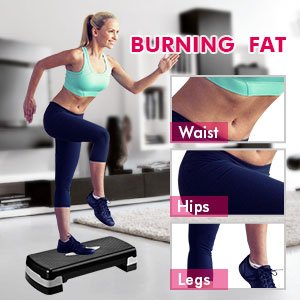 Ancheer Multifuktions Aerobic Steppbrett Fitness Stepper Heimtraining - 2