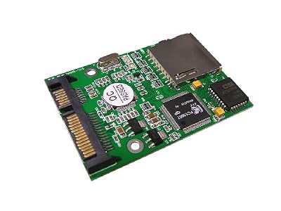 KALEA-INFORMATIQUE © - Convertisseur - Adaptateur SATA BOOTABLE Cartes SD / SDHC vers SATA