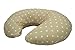 Cuddles Collection Dotty Nursing Pillow (Cream)