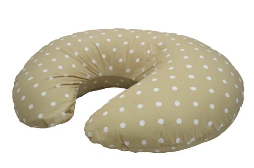Cuddles Collection Dotty Nursing Pillow (Cream)
