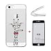 Produktbild Ttimao Kompatibel mit iPhone X Hülle,iPhone XS Hülle(5.8") Ultra-Dünne Transparent Flexibel TPU Silikon Handyhülle [Gehärteter Glas Film] Stoßfest Anti-Scratch Schutzhülle-Giraffe