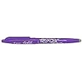 PURPLE PILOT FRIXION ROLLERBALL PENS - ERASABLE 0.7mm Tip BL-FR7 (PACK OF 3)