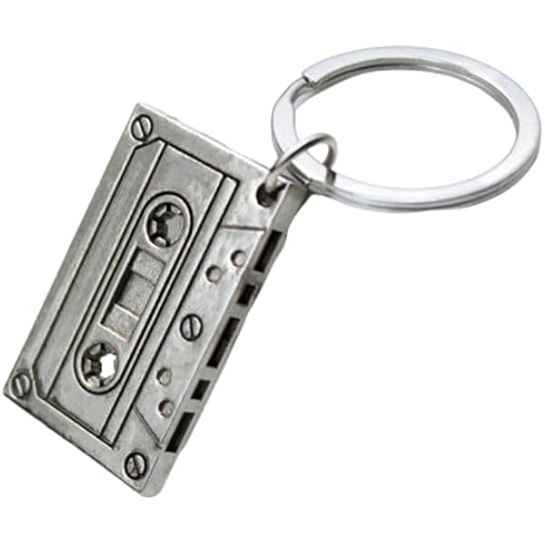 Mini-Schreibmaschine Als Schlüsselanhänger – Handgefertigt Aus Metall, 30 Mm (Retro-Design)
