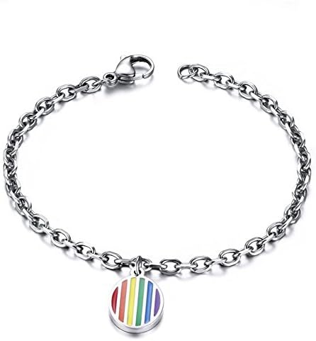 Lustre MEN Stainless Rainbow Bracelet WOMEN Stainless Bracelet