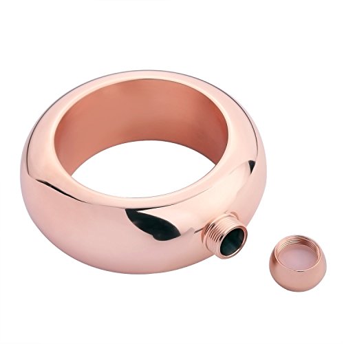 lanshulan 304 Edelstahl Armband Fläschchen ROSE GOLD - 2