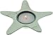 Produktbild Chaks 80119, Bougeoir chauffe-plat étoile de mer bois 12cm, Bleu ciel (promo AF)